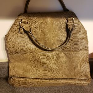 Snakeskin bag
